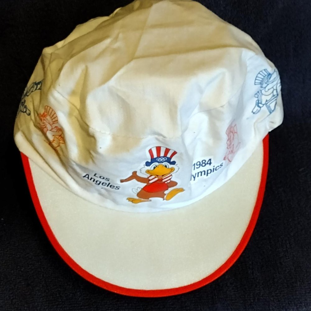 Vintage 1984 Summer Olympics Painter's Hat